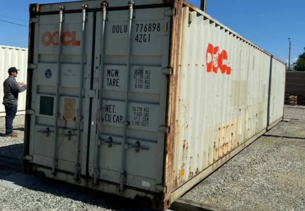 40 foot WWT container