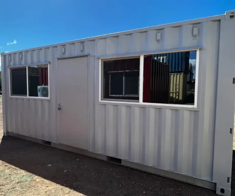 shipping container personnel door