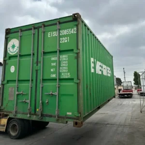 used 20 foot cargo container