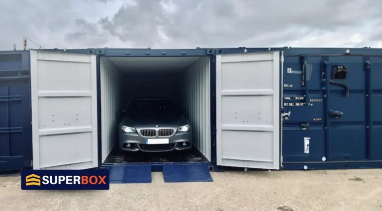 A Quick Guide to Shipping Container Car Storage