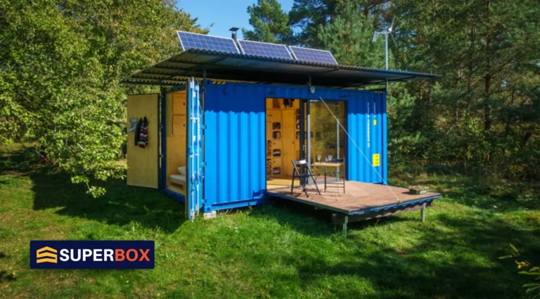 How to Convert a Shipping Container Into a Shed