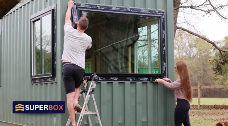 How to Install a Window in a Shipping Container