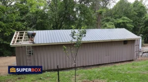 Easy Tips for Building a Roof on a Shipping Container