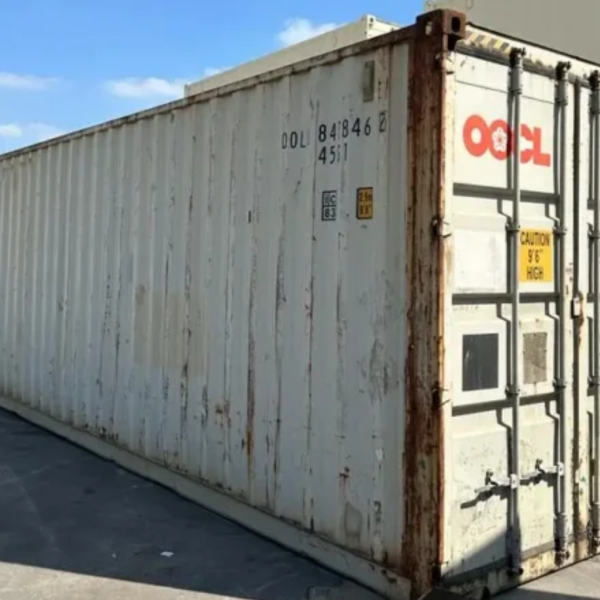 40 FOOT SHIPPING CONTAINER HIGH CUBE